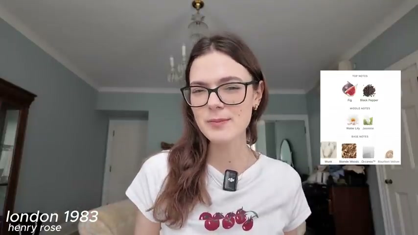 @perfumerism reviewing Henry Rose London 1983 at 09:10 in a YouTube Shorts video
