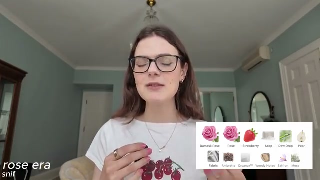 @perfumerism reviewing Snif Rose Era at 22:24 in a YouTube Shorts video