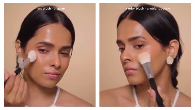 @prakritisingh reviewing La Mior Celestial Dust Illuminating Blush at 09:27 in a YouTube Shorts video