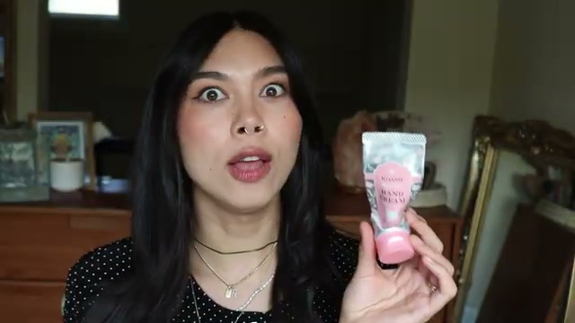 @rainiercramer reviewing Kiss Me Mommy Hand Cream at 17:44 in a YouTube Shorts video