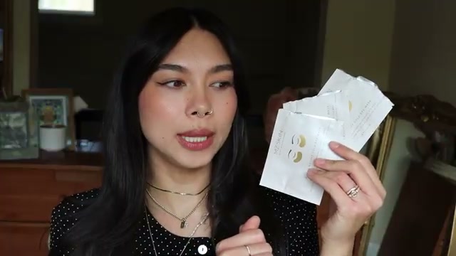 @rainiercramer reviewing MZ Skin Eye Masks at 03:13 in a YouTube Shorts video