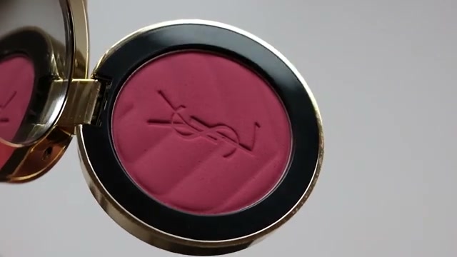 @rainiercramer reviewing YSL Beauty Make Me Blush Powder Blush at 09:33 in a YouTube Shorts video