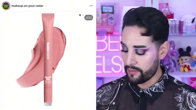 @robertwelsh reviewing Huda Beauty Liquid Matte Mousse Soft Blur Lip Cream at 14:48 in a YouTube Shorts video