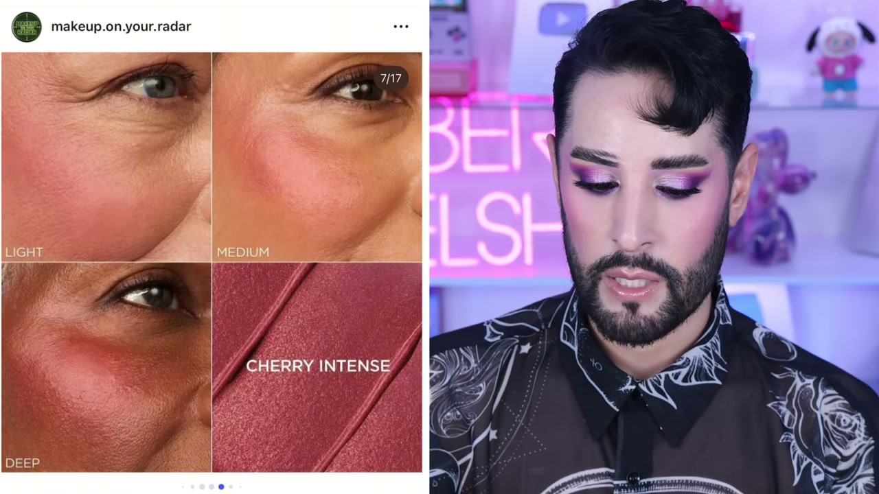@robertwelsh reviewing L'Oreal Paris True Match Hyaluron Tinted Balm Embellisher at 07:40 in a YouTube Shorts video