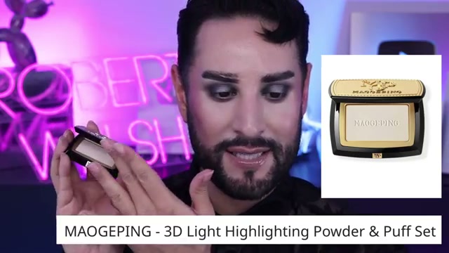 3D Light Highlighting Powder & Puff Set