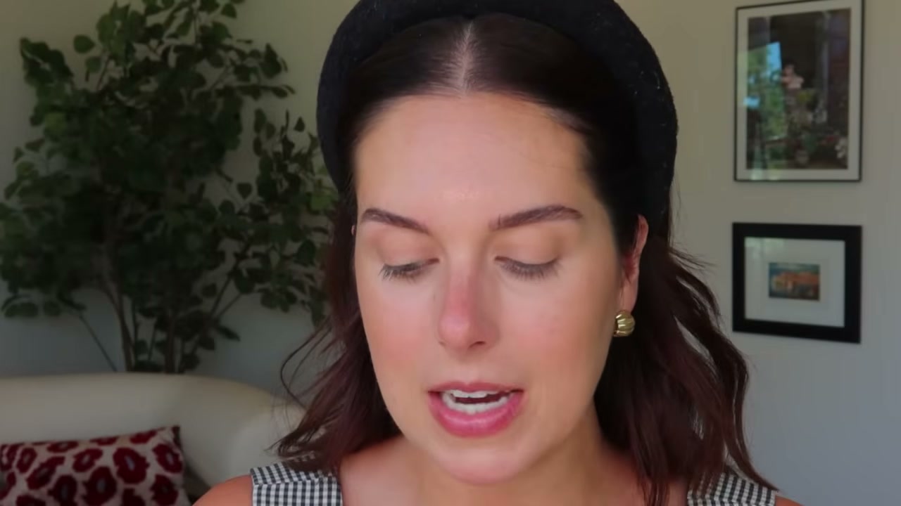 @rudiberry reviewing Kosas Impressionist Multistick Cream Blush Stick + Lip Color at 22:52 in a YouTube Shorts video