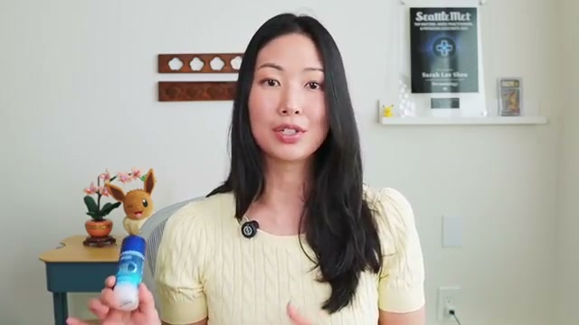 @sarahsheumd reviewing Xtra Care Body Balm Stick at 09:43 in a YouTube Shorts video