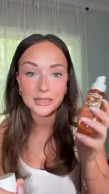 @shelbyannbell reviewing MCoBeauty No. 4 Fragrance Mist at 00:57 in a YouTube Shorts video