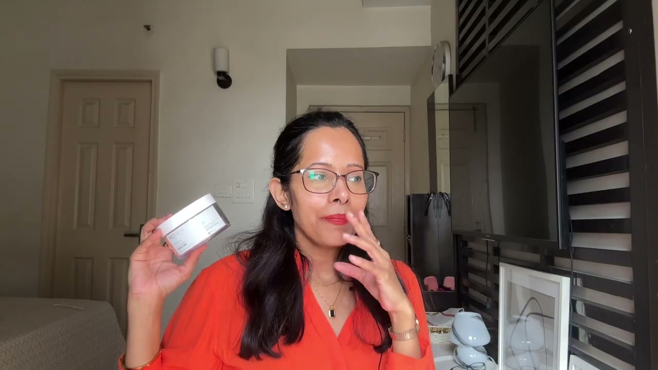 @shelleynayak reviewing Neogen A Clear Soothing Essence Pad at 08:14 in a YouTube Shorts video