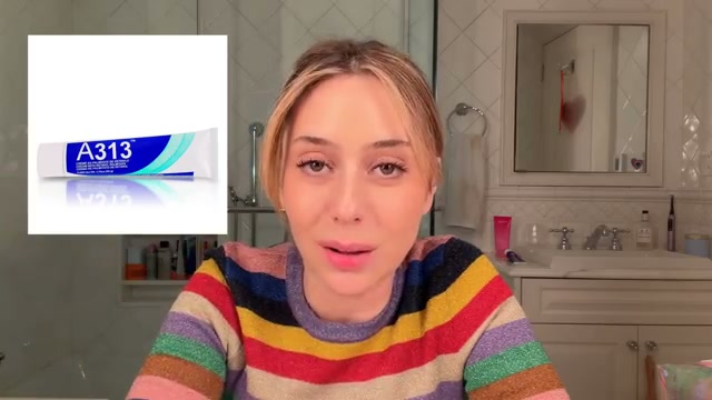@shereeneidriss reviewing A313 A313 Retinol at 03:50 in a YouTube Shorts video