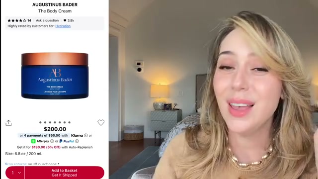 @shereeneidriss reviewing ISDIN Ureadin 10 at 17:46 in a YouTube Shorts video