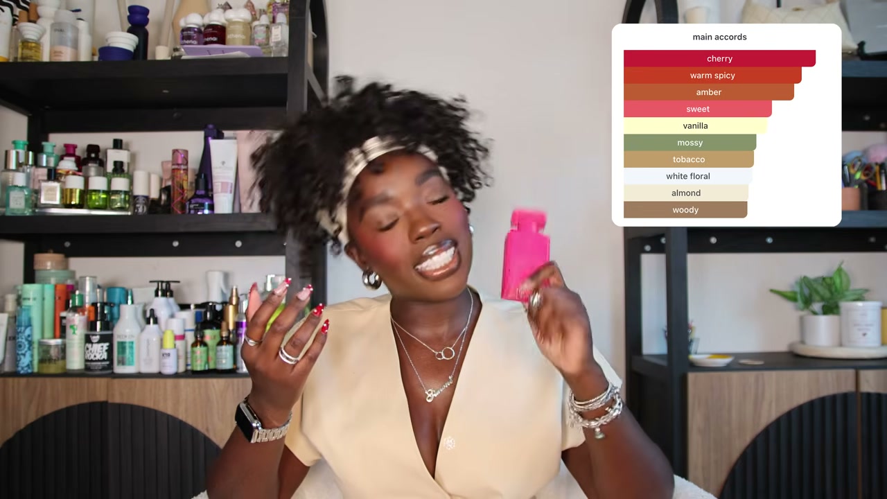 @simonenicole reviewing Oakcha Miss Girl at 09:38 in a YouTube Shorts video
