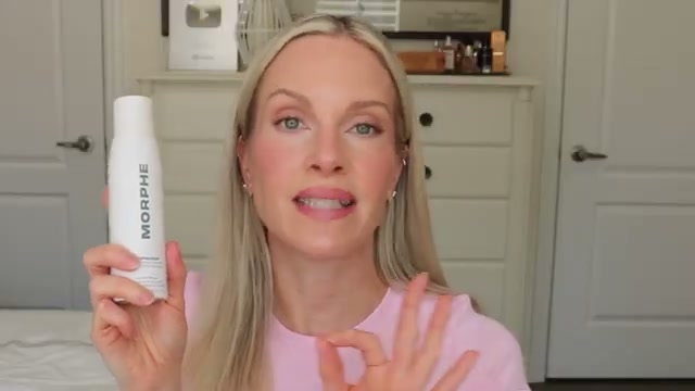@sincerelymissash reviewing Morphe Lifeproof Continuous Setting Spray at 18:41 in a YouTube Shorts video