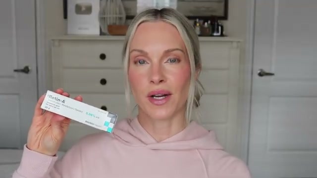 @sincerelymissash reviewing <prescription Drug> Retin-a Tretinoin Cream 0.05% at 10:45 in a YouTube Shorts video
