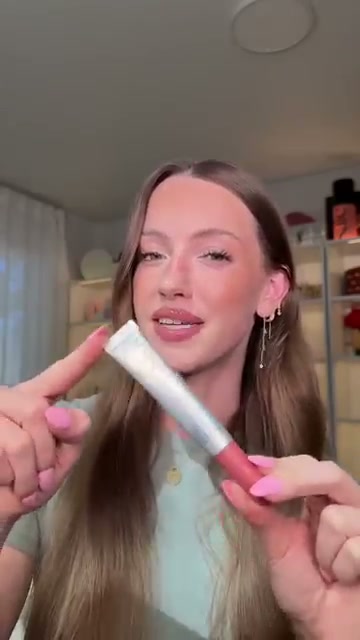 @skylerreneee reviewing Prequel Lip Visor Sunscreen SPF 30 Lip Balm at 00:41 in a YouTube Shorts video