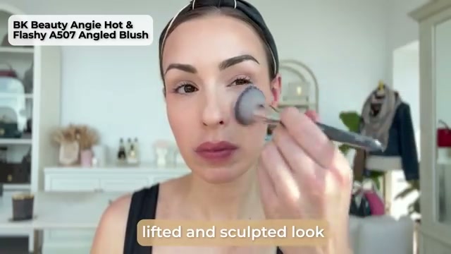 Angie Hot & Flashy A507 Angled Blush Brush