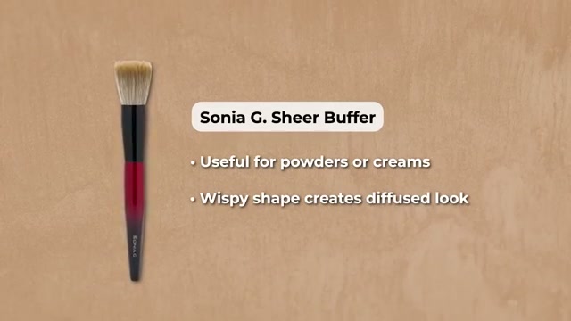 @sofiaseesbeauty reviewing Sonia G. Sheer Buffer at 12:38 in a YouTube Shorts video