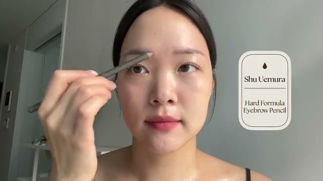 soobeauty_official mentioning shu uemura Hard Formula Eyebrow Pencil at 12:34 in their YouTube video