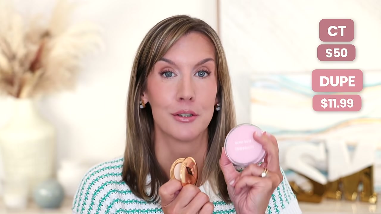 @stephaniemarie reviewing CoverGirl Clean Fresh Powder at 05:53 in a YouTube Shorts video