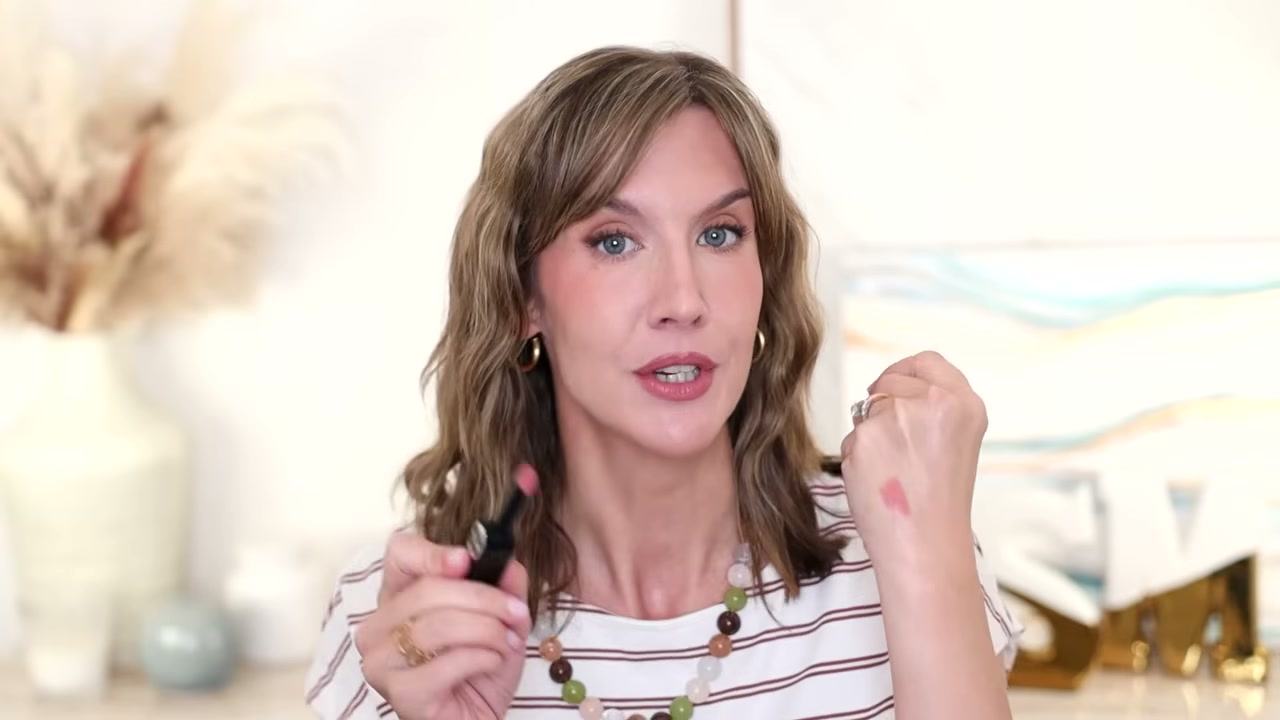 @stephaniemarie reviewing Dior Rouge Dior on Stage Lipstick at 01:31 in a YouTube Shorts video