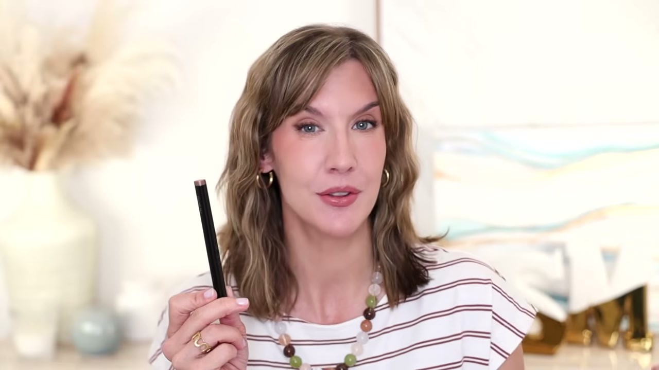 @stephaniemarie reviewing Laura Mercier Caviar Stick Eyeshadow at 09:39 in a YouTube Shorts video