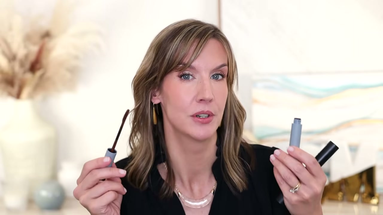 @stephaniemarie reviewing Persona Cosmetics Mascara at 17:43 in a YouTube Shorts video