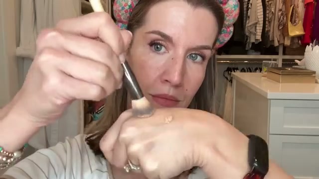 @stephaniemarie reviewing Rare Beauty True to Myself Natural Matte Longwear Foundation at 04:42 in a YouTube Shorts video