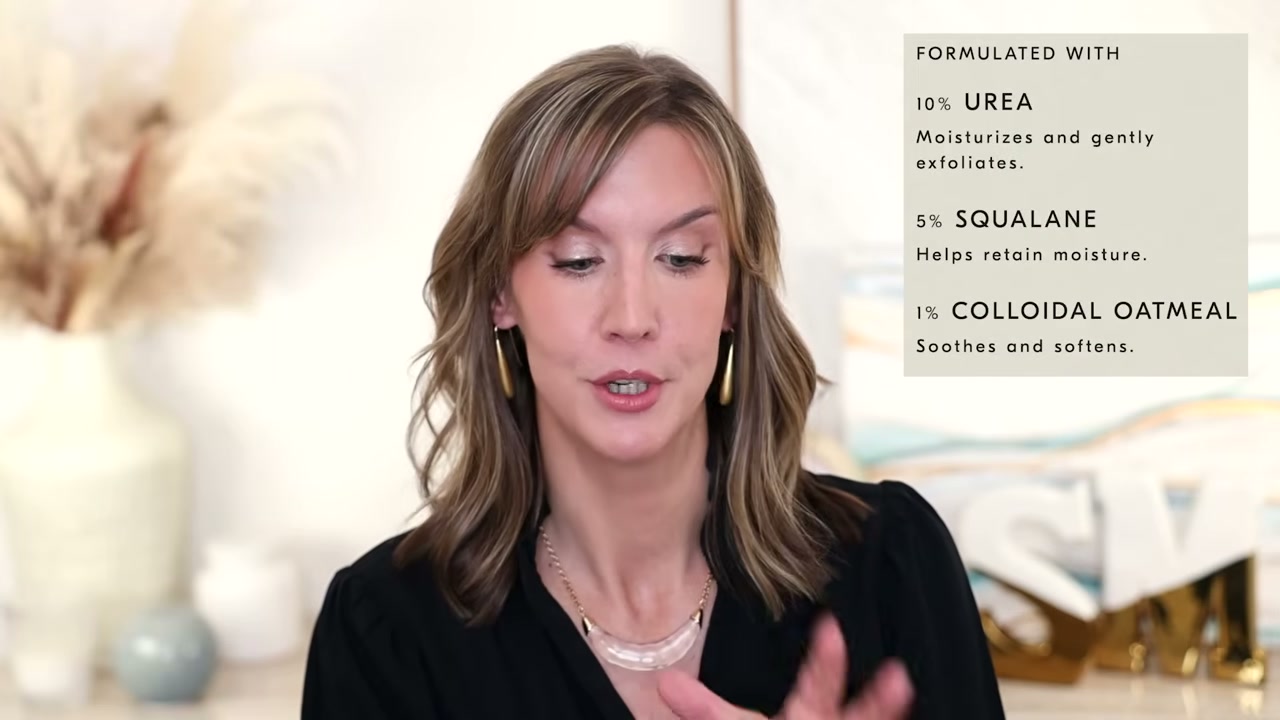 @stephaniemarie reviewing Soft Services Korea Cream Daily Softening Lotion at 06:47 in a YouTube Shorts video