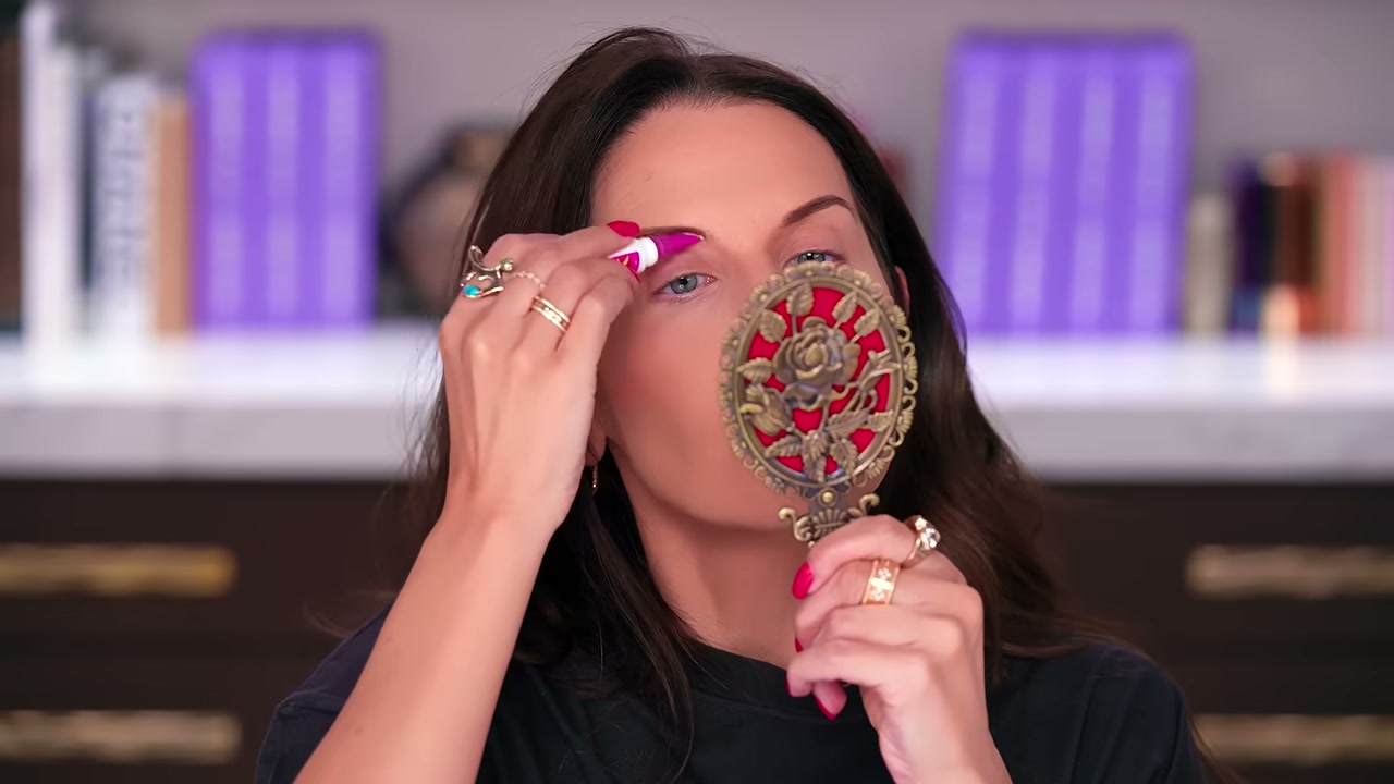 @tati reviewing NYX The Brow Glue Crazy Lift at 11:29 in a YouTube Shorts video