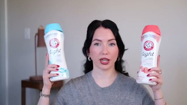 @taylorwynn reviewing Arm & Hammer Scent Beads Light at 06:56 in a YouTube Shorts video