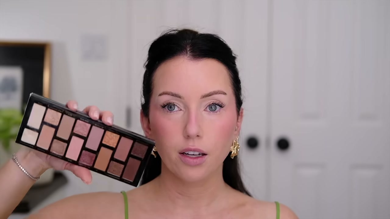 @taylorwynn reviewing Too Faced Born This Way Natural Nudes Palette at 24:35 in a YouTube Shorts video