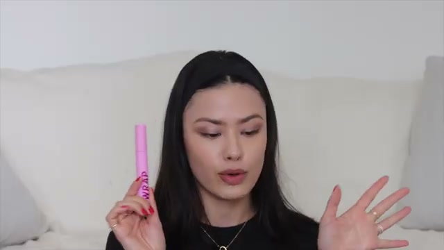 @thebeautybreakdown reviewing CoverGirl The Wrap Mascara at 08:40 in a YouTube Shorts video