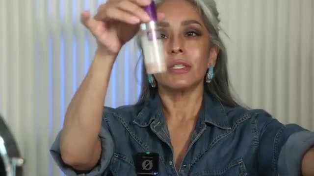 @thebeautydebut reviewing CoverGirl Simply Ageless Skin Perfector Essence at 22:46 in a YouTube Shorts video