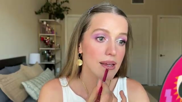 @theelenakoira reviewing BASMA Beauty Waterproof Lip Liner at 21:14 in a YouTube Shorts video