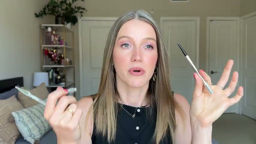 @theelenakoira reviewing Benefit Cosmetics Precisely My Brow Pencil at 23:03 in a YouTube Shorts video
