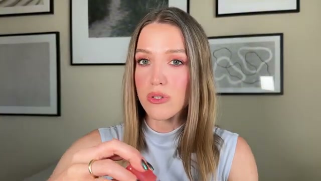 @theelenakoira reviewing Huda Beauty Blush Filter Liquid Blush at 10:14 in a YouTube Shorts video