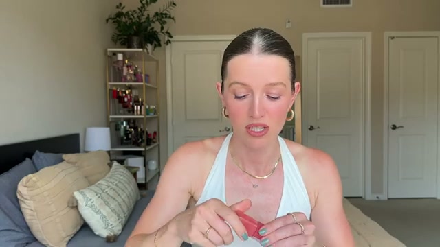 @theelenakoira reviewing Huda Beauty Blush Filter at 12:43 in a YouTube Shorts video