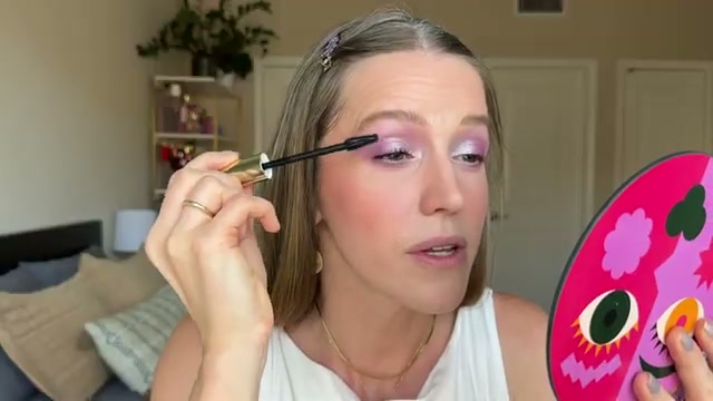 @theelenakoira reviewing Milani Highly Rated Lash Extensions XL Volumizing Tubing Mascara at 20:32 in a YouTube Shorts video