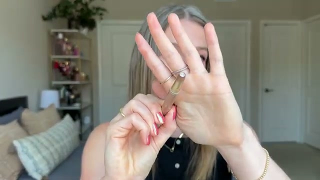 @theelenakoira reviewing Moira Stellar Glaze Stick Shadow at 26:01 in a YouTube Shorts video
