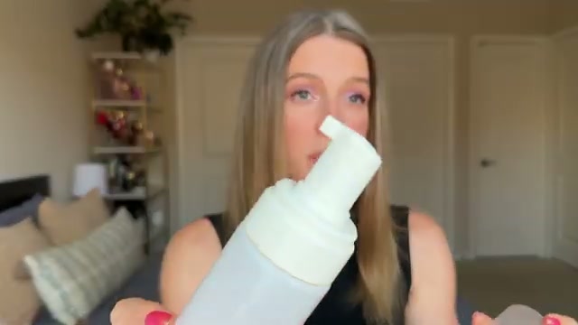 @theelenakoira reviewing Skin Proud Velvet Cloud Cleanser at 01:35 in a YouTube Shorts video