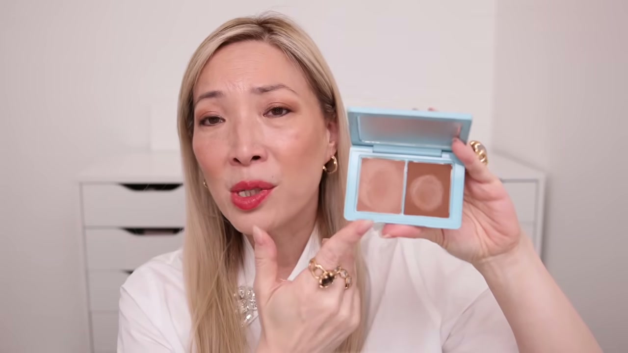 @themichelewang reviewing Westman Atelier Sun Tone Bronzing Cream at 26:38 in a YouTube Shorts video