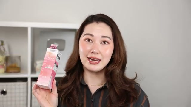 @tinatanakaharris reviewing Minon Amino Moist Moist Charge Milk at 13:02 in a YouTube Shorts video