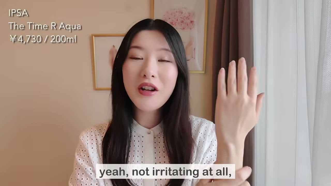 @tokyofoodiesarah reviewing IPSA The Time R Aqua at 11:34 in a YouTube Shorts video