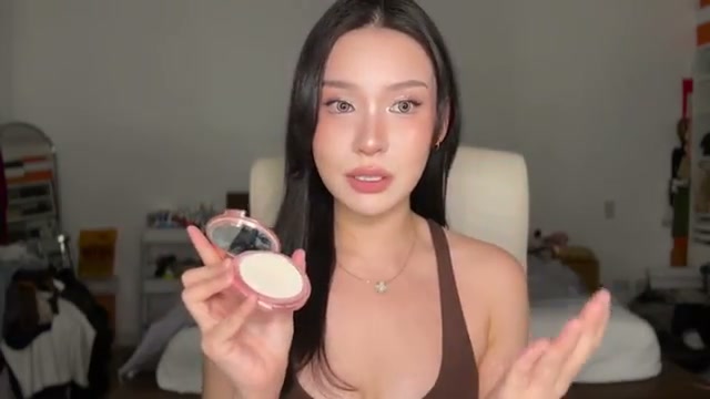 @tonisia reviewing Get Ready with Me Powder Rush Powder at 16:31 in a YouTube Shorts video