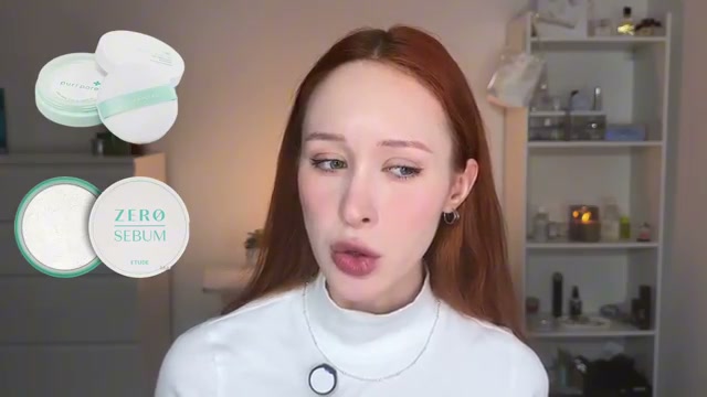 @val_foche reviewing Holika Holika Puri Pore No Sebum Powder at 15:55 in a YouTube Shorts video
