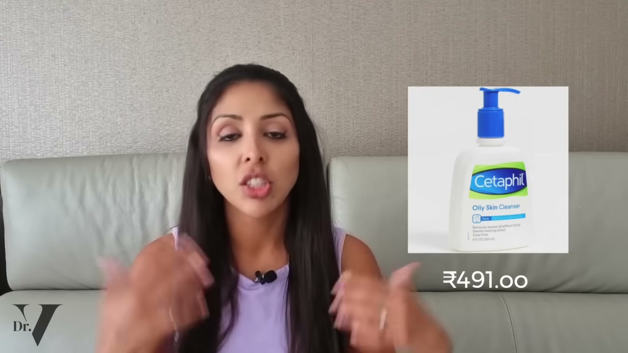@vanitarattan reviewing Cetaphil Oily Skin Cleanser at 07:26 in a YouTube Shorts video