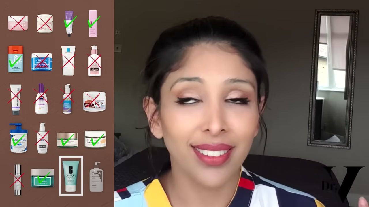 @vanitarattan reviewing Clinique Anti-Blemish Solutions at 28:33 in a YouTube Shorts video