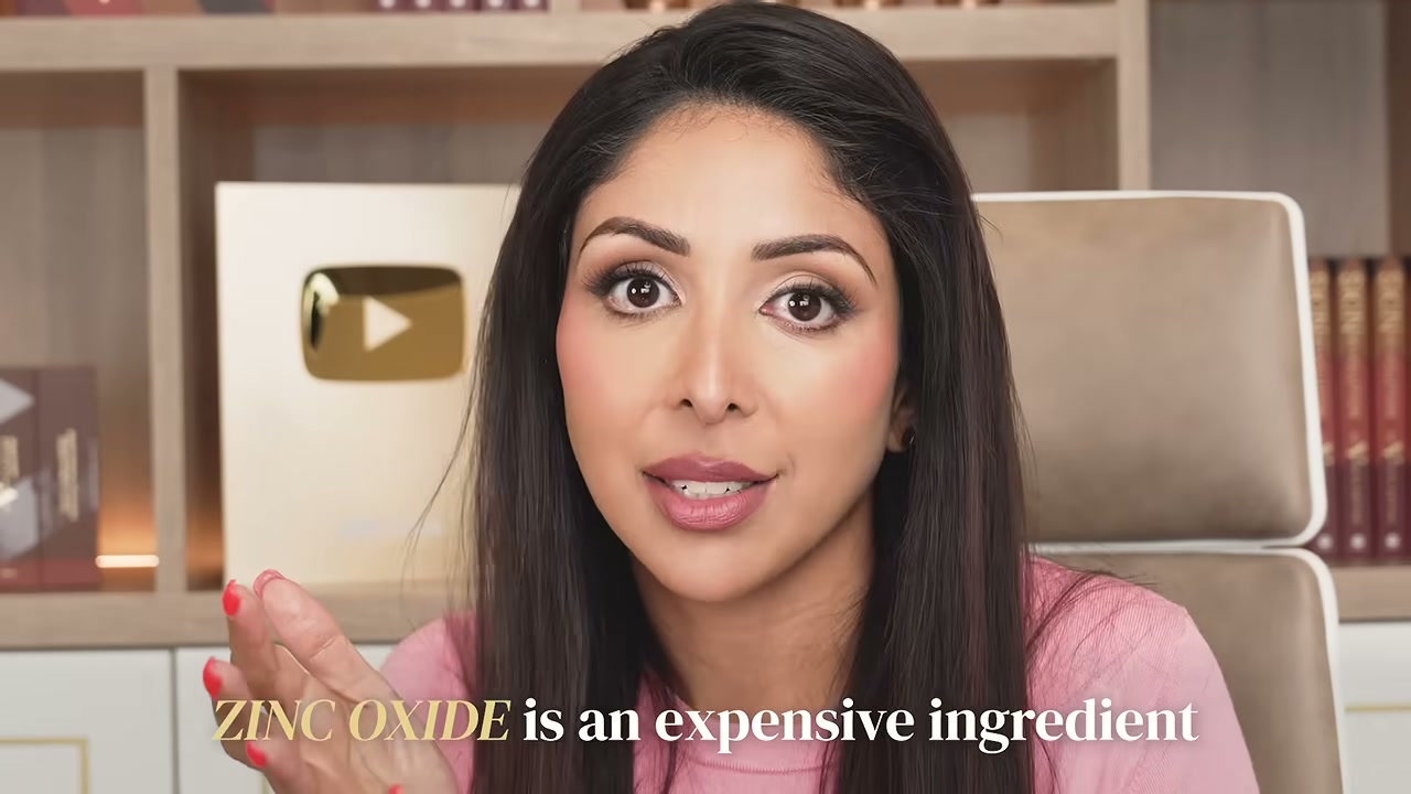@vanitarattan reviewing Hyper Skin Daily SPF 50 at 11:55 in a YouTube Shorts video
