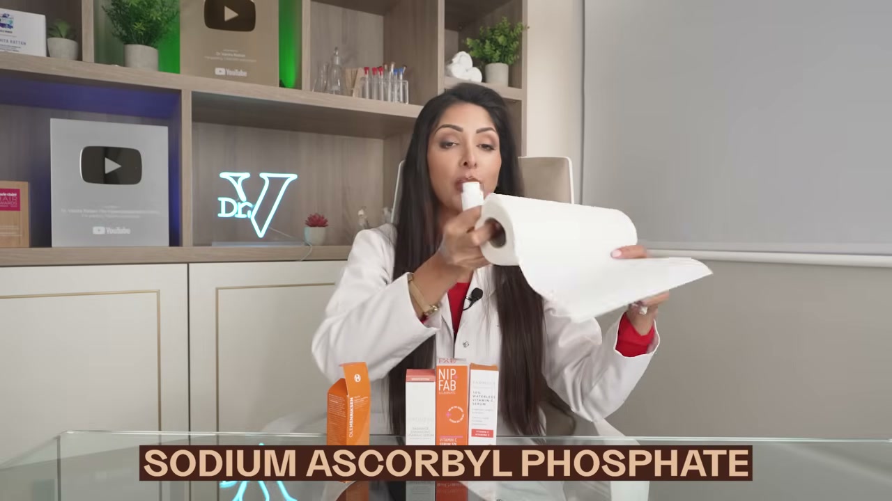 @vanitarattan reviewing Ole Henriksen Truth Serum at 28:12 in a YouTube Shorts video