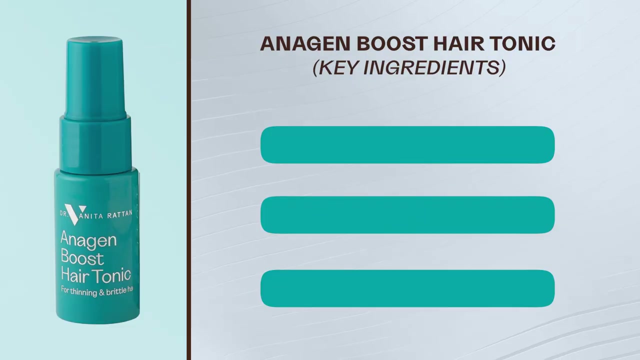 @vanitarattan reviewing Skincare by Dr V Anagen Hair Growth Tonic at 07:42 in a YouTube Shorts video